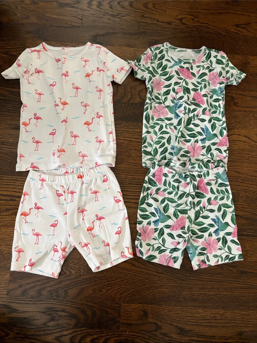 Size 3 Janie and Jack short sleeve pajama sets